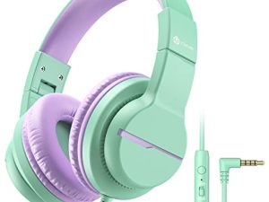 iClever HS19 Casque pour enfants avec microphone