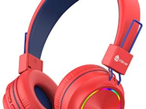 iClever BTH03 Casque Bluetooth pour enfants Volume