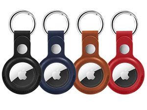 Porte-clés Airtag en cuir Supfine