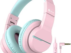 iClever HS19 Casque pour enfants avec microphone