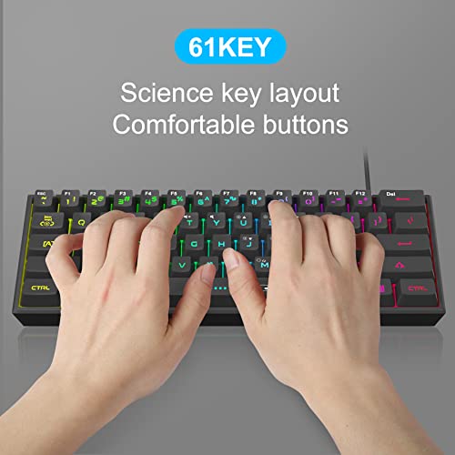 Mini clavier de jeu 60 %