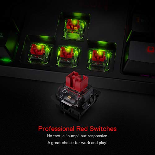 Redragon K582 SURARA RGB LED Clavier de-5