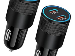 Chargeur de voiture USB C 60 W
