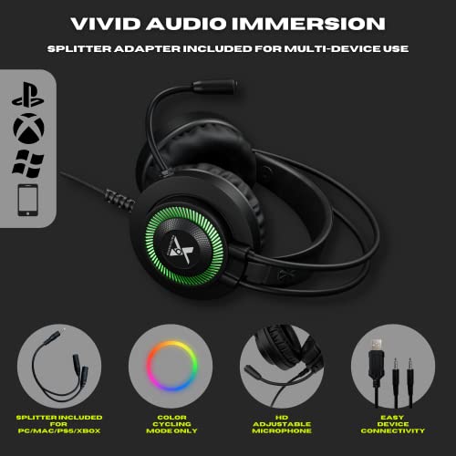 Clavier et souris de jeu et casque-5