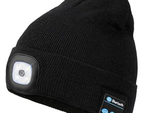 Bonnet Bluetooth avec lumière
