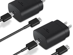 Lot de 2 chargeurs muraux USB C
