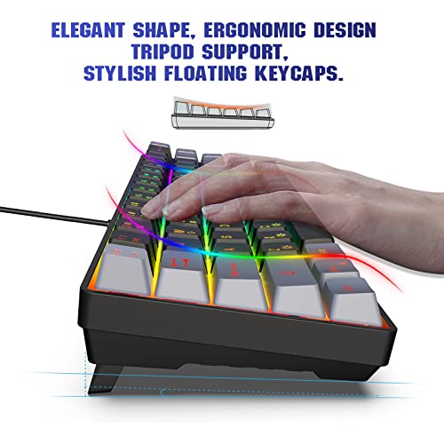 Snpurdiri 60% Membrane Gaming Keyboard