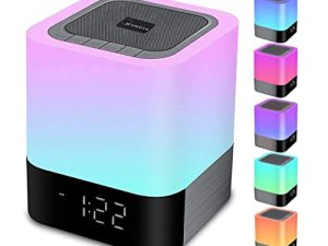 WamGra Veilleuse Haut-Parleur Bluetooth