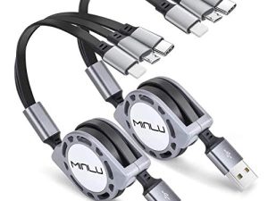 Câble de charge multiple Minlu 3A Lot