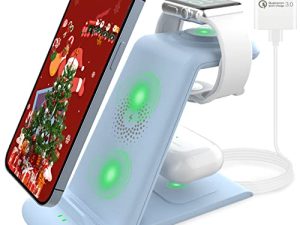 HATALKIN Station de charge sans fil 3