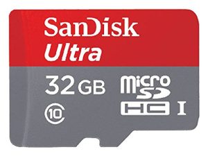 Carte mémoire micro SDHC SanDisk Ultra 32