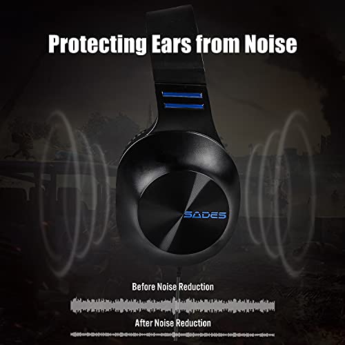 Casque de jeu sans fil Bluetooth SADES-3