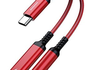ZOOAUX Adaptateur USB C vers 3
