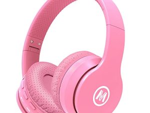 Mokata Casque Bluetooth sans fil/filaire pour enfants