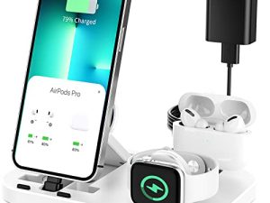 Station de charge portable 3 en 1