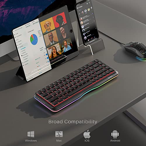 Le clavier de jeu KEMOVE K68 60-5