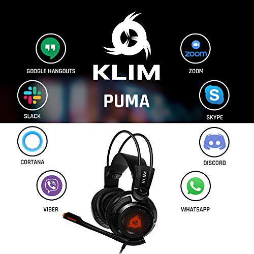 KLIM Puma - Casque gamer USB avec-4