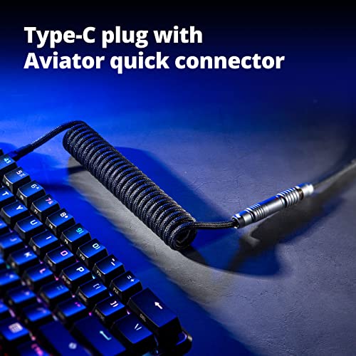 GunMjo Pro Câble USB C spiralé personnalisé-4