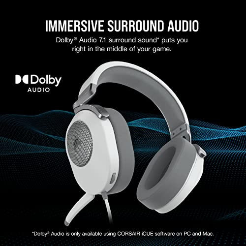 Casque de jeu Corsair HS65 Surround (coussinets-3