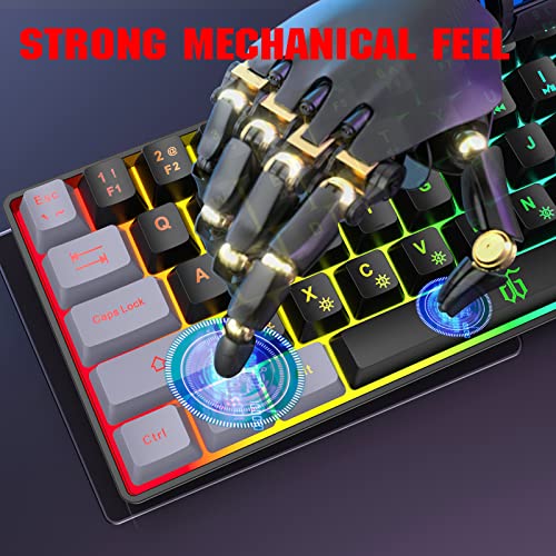 Snpurdiri 60% Membrane Gaming Keyboard