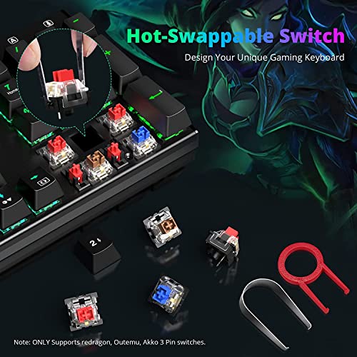 Clavier de jeu mécanique Redragon