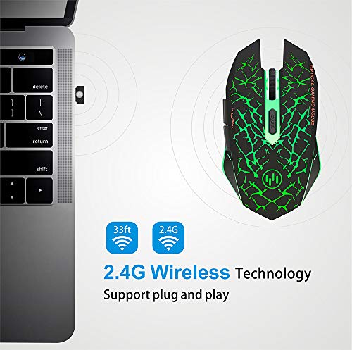 Souris de jeu sans fil TENMOS K6