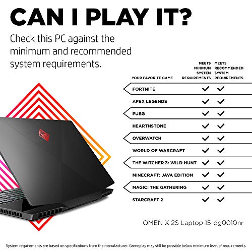 Ordinateur portable de jeu OMEN X 2S-3