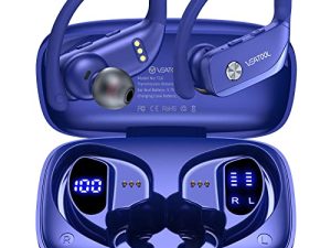 bmanl Écouteurs sans fil Bluetooth Écouteurs de