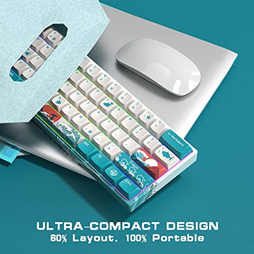 HITIME XVX M61 Clavier mécanique sans fil-3