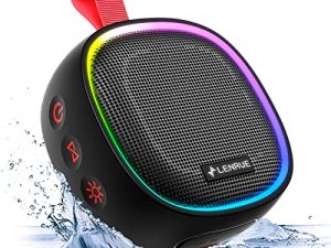 Haut-parleur de douche Bluetooth LENRUE F9