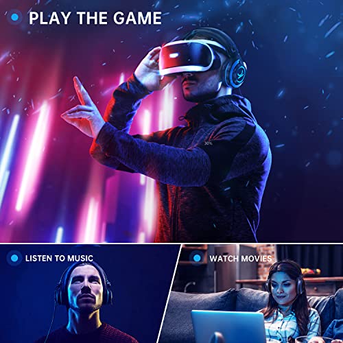 E-YEEGER Casque de jeu PS4 avec son-5