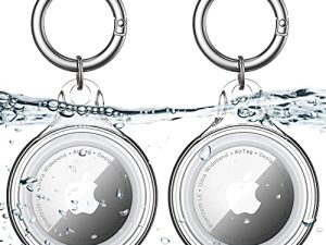 COOLQO Lot de 2 porte-clés étanches IPX8