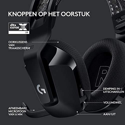 Logitech G733 Lightspeed Casque de jeu sans-5