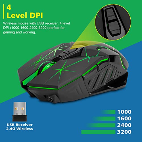 Souris sans fil pour ordinateur portable Souris-4