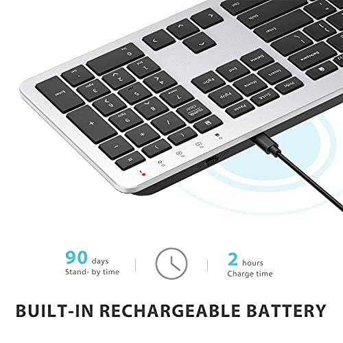 Clavier et souris sans fil iClever GK08-3