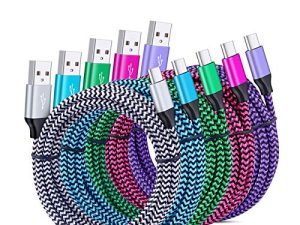 Câble de charge C Charge rapide 5Pack