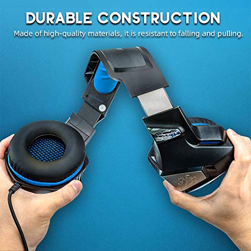 VersionTECH. Casque de jeu pour PS5/PS4/Xbox One/PC