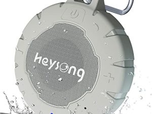 HEYSONG Mini haut-parleur de douche Bluetooth