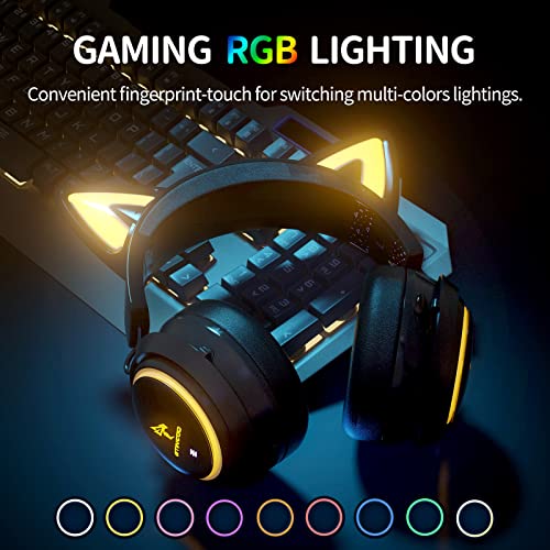 SOMIC GS510 Cat Ear Headset Casque de-3