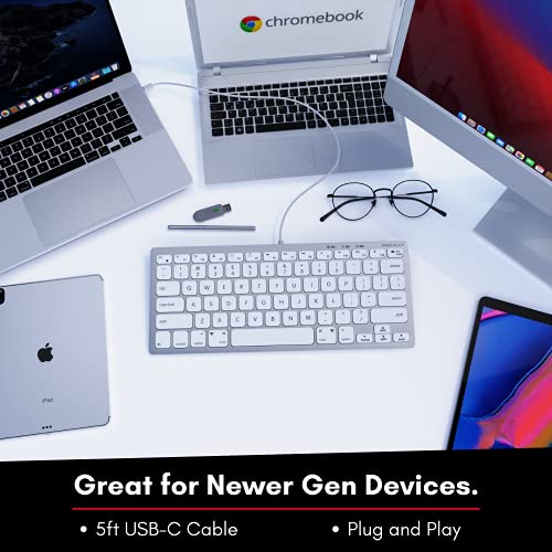 Petit clavier USB C Macally - Clavier-3