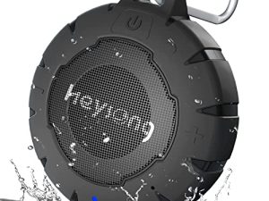 HEYSONG Mini haut-parleur de douche Bluetooth