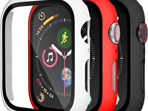 Charlam Compatible avec Apple Watch Case 44mm