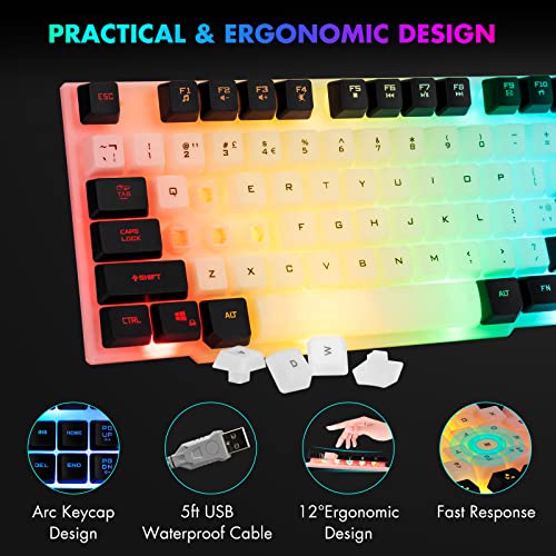 Clavier et souris de jeu LED Combo-CHONCHOW-5