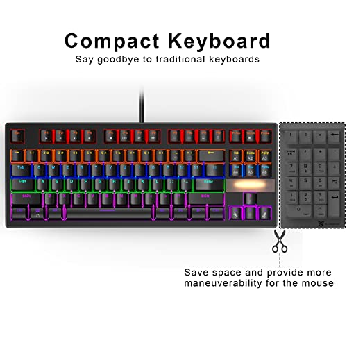 Anivia True Clavier de jeu mécanique