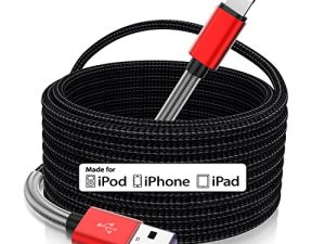 Câble de charge extra long pour iPhone