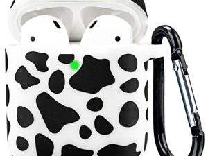 YOMPLOW Coque Airpods en Silicone Souple Peau