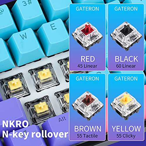 Guffercty kred Gk61 SK61 60 % clavier-4