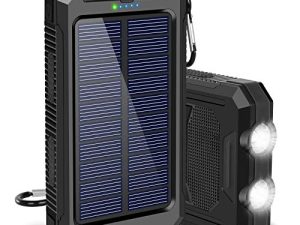 Chargeur Solaire 20000 mAh Portable Solaire Power