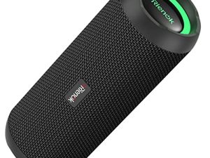 RIENOK Haut-parleur Bluetooth portable 30 W Double
