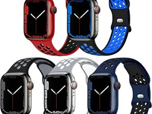 EOMTAM Lot de 5 bracelets de sport